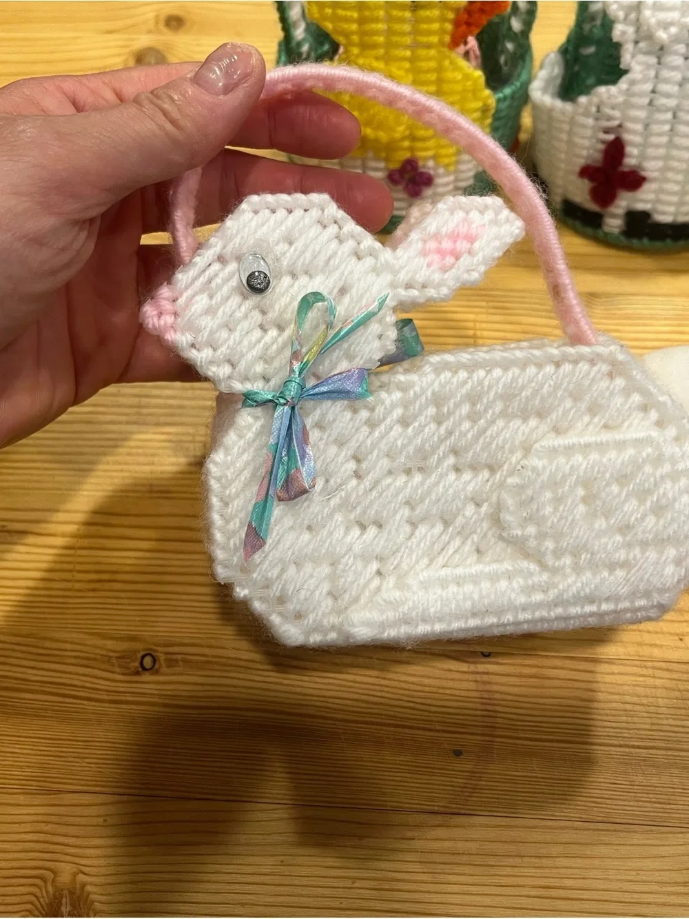 Crocheted Easter Baskets